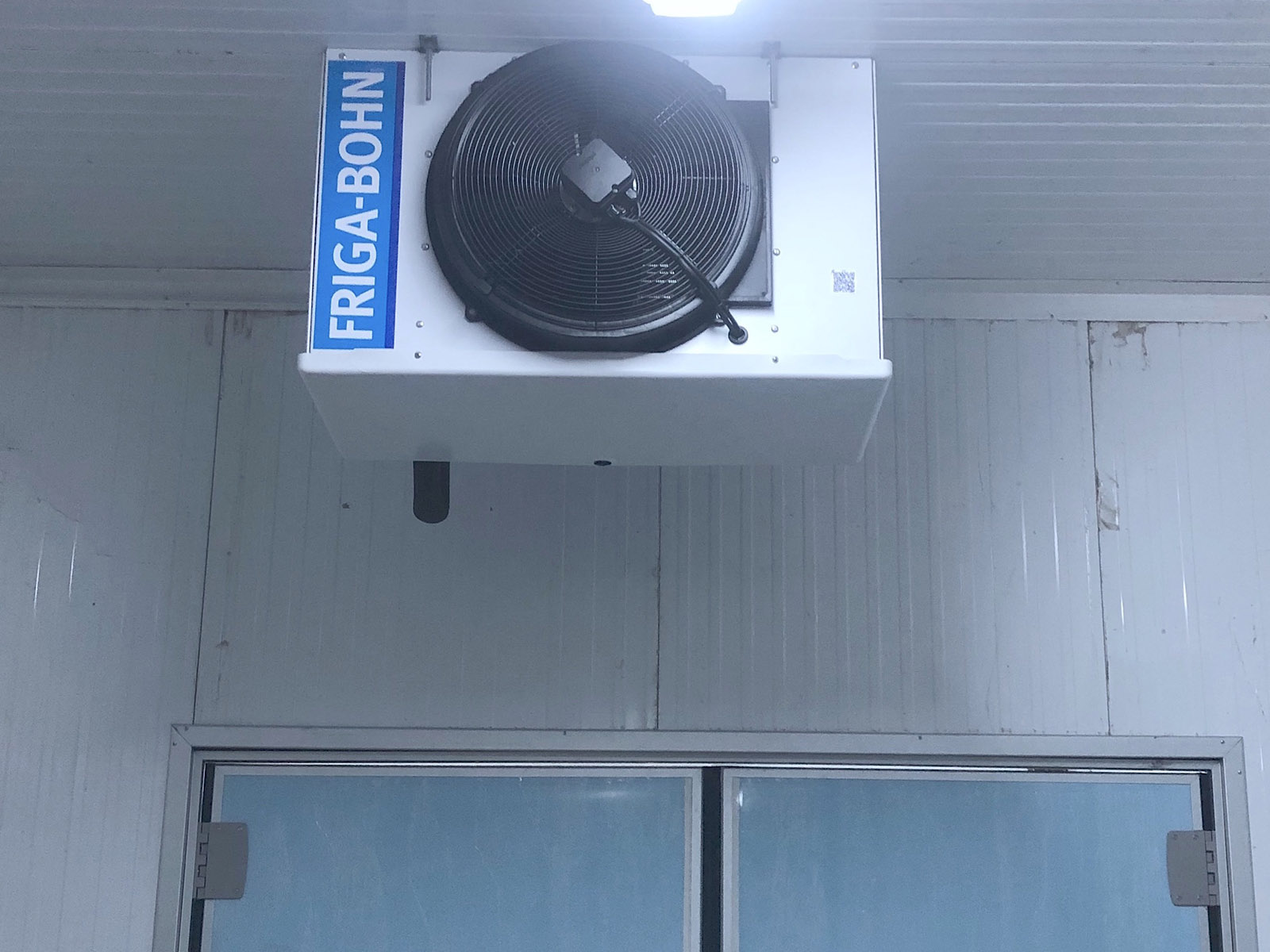 Evap couloir réfrigéré station produits de la mer Royal Fish Zarzis stafroid