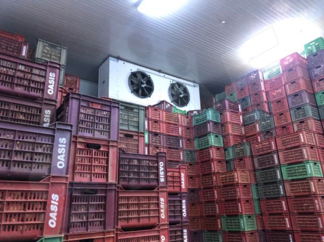 02 - SERVICES - Entrepôts frigorifiques04 EUP Evaporateur chambre froide à fruits