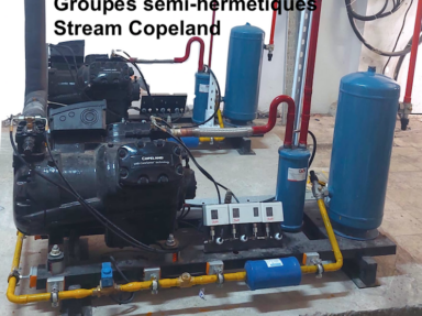 13 – EQUIPEMENTS - Compresseurs 10 h Groupes frig
