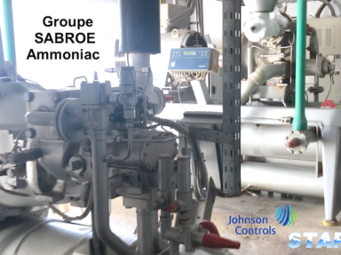 13 – EQUIPEMENTS - Compresseurs 15 m Groupe SABROE Ammoniac