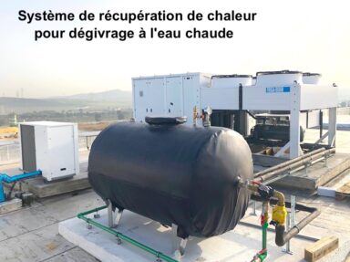 21 - SERVICES - Ingenierie - exertise01 EUP Systéme de récuperation de chaleur pour dégivrage à l'eau chaude