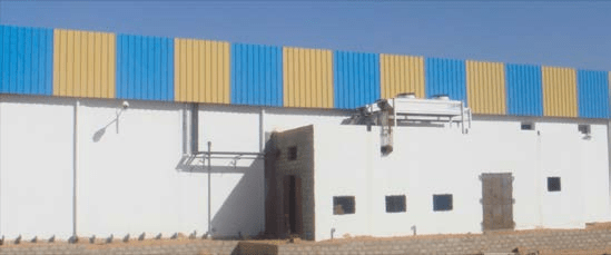 Construction of Negative cold rooms for Sopemsud - Ben Gardane 1