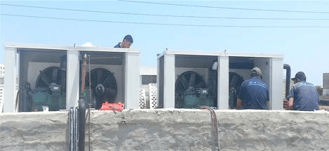 Construction of a 1,100 m³ Negative Cold Storage Facility – Sousse