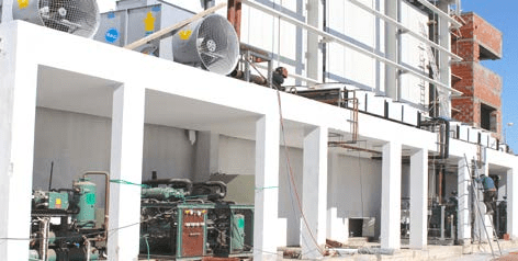 Construction of an 11,000 m³ Refrigeration Complex with 18 Cold Rooms – El Jem